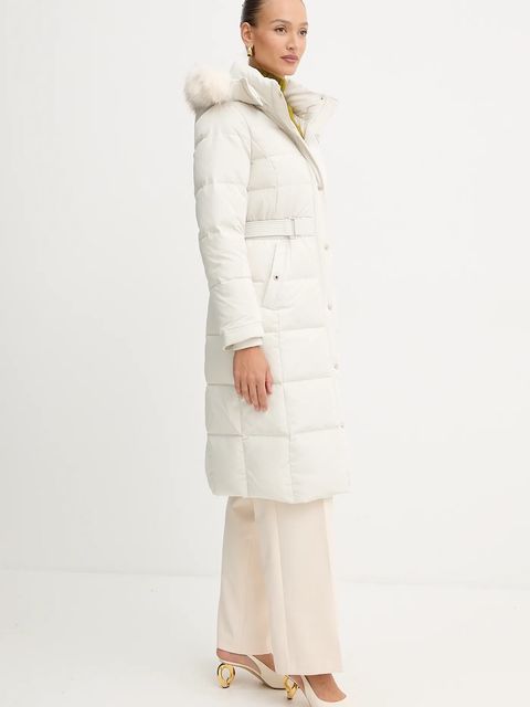 Morgan kurtka puchowa kolor beżowy zimowa GSARI - zdjęcie produktu nr 2