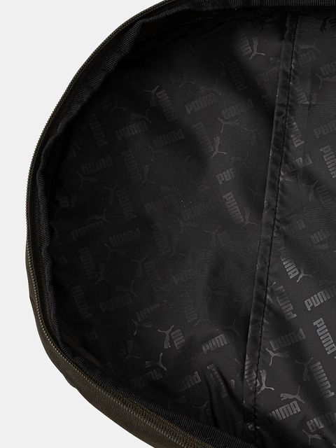 Puma plecak kolor zielony duży gładki 91153