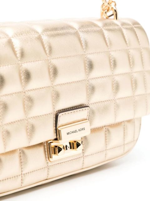 Michael Kors large Tribeca quilted shoulder bag - Gold