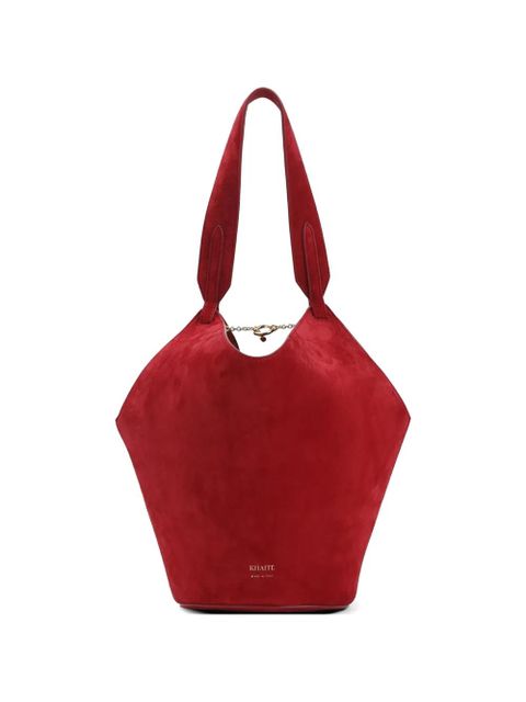 KHAITE small Lotus tote bag - Red - zdjęcie produktu nr 1