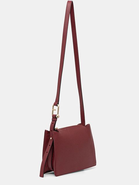 Furla torebka skórzana kolor bordowy WB01275.HSF000.0053S - zdjęcie produktu nr 2