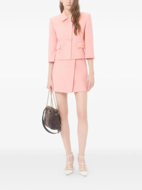 Valentino Garavani wool crepe jacket - Pink - zdjęcie produktu nr 2