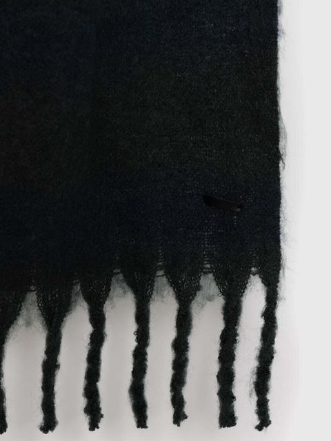 Pepe Jeans szalik damski kolor zielony gładki