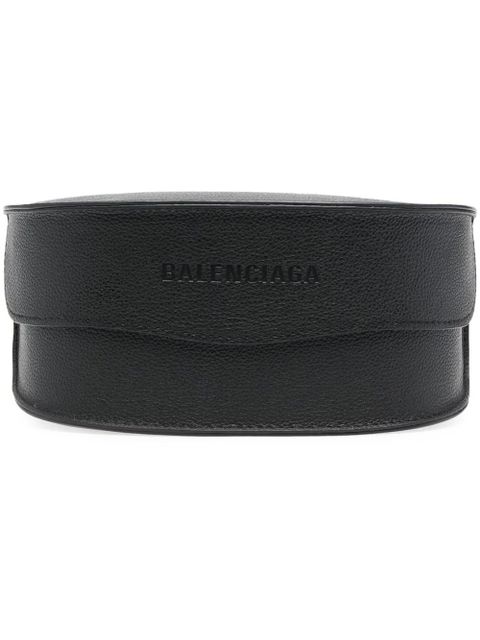 Balenciaga Eyewear leather sunglasses case - Black - zdjęcie produktu nr 1