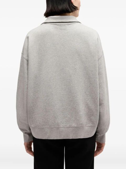 GANNI zip sweatshirt - Grey