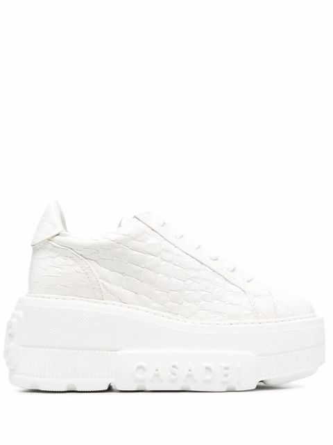Casadei Nexus Lacroc platform sneakers - White - zdjęcie produktu nr 1