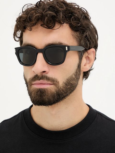 Saint Laurent okulary przeciwsłoneczne kolor czarny SL 838