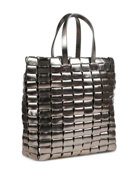 DRAGON DIFFUSION Link tote bag - Silver