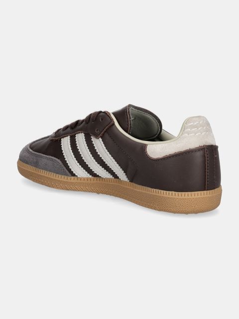 adidas Originals sneakersy skórzane Samba OG kolor brązowy ID1481 - zdjęcie produktu nr 2