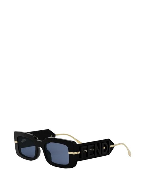 FENDI rectangular-frame sunglasses - Black - zdjęcie produktu nr 2