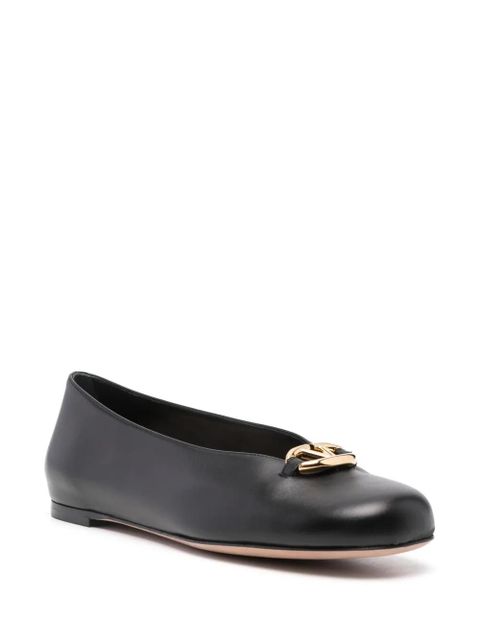 Valentino Garavani VLogo-signature ballet flats - Black