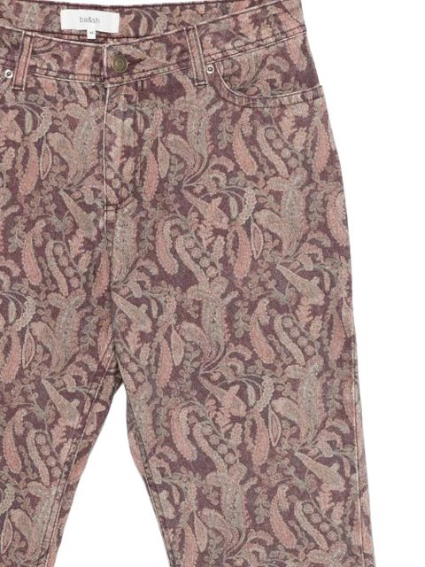 Ba&Sh paisley jeans - Brown