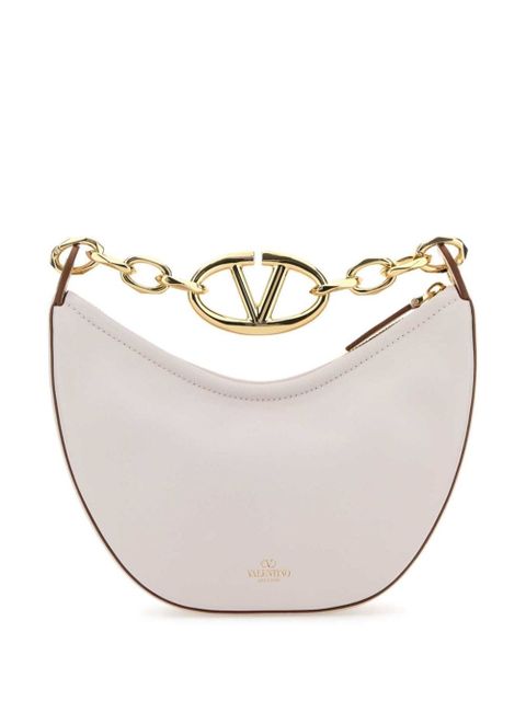 Valentino Garavani small VLogo Moon tote bag - Pink