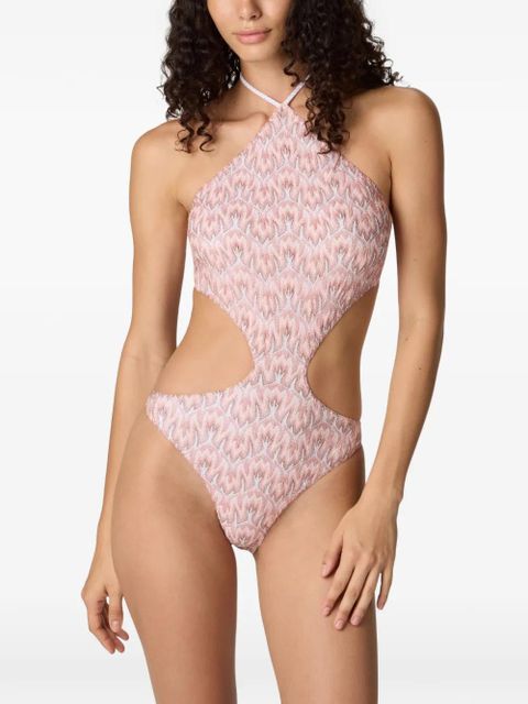 Missoni cut-out swimsuit - Pink - zdjęcie produktu nr 2