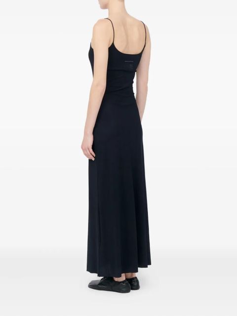 MM6 Maison Margiela spaghetti-strap maxi dress - Black