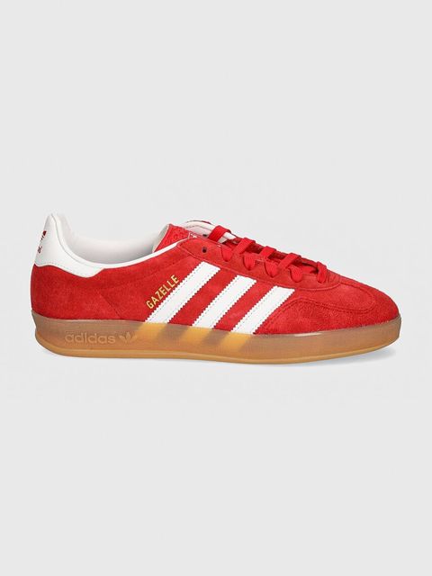 adidas Originals Gazelle Indoor sneakersy kolor czerwony JI2063 - zdjęcie produktu nr 2