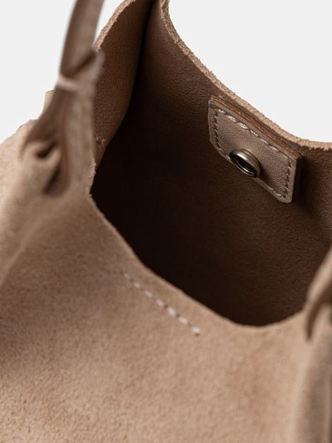 Gianni Chiarini torebka zamszowa DUA