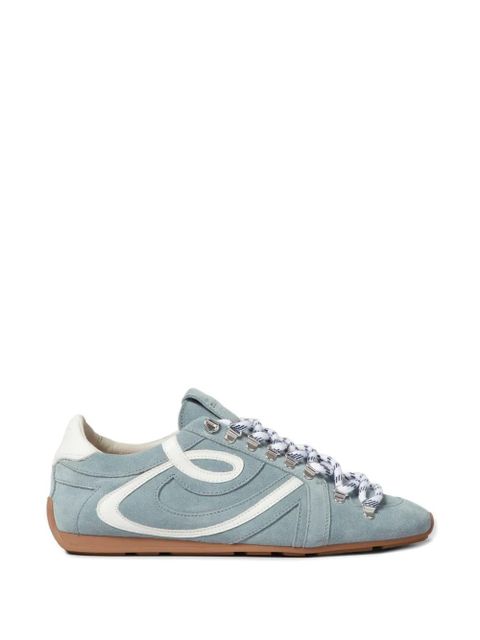 Claudie Pierlot leather sneakers - Blue - zdjęcie produktu nr 1