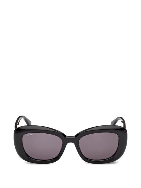 Max Mara Eyewear rectangle-frame sunglasses - Black - zdjęcie produktu nr 1