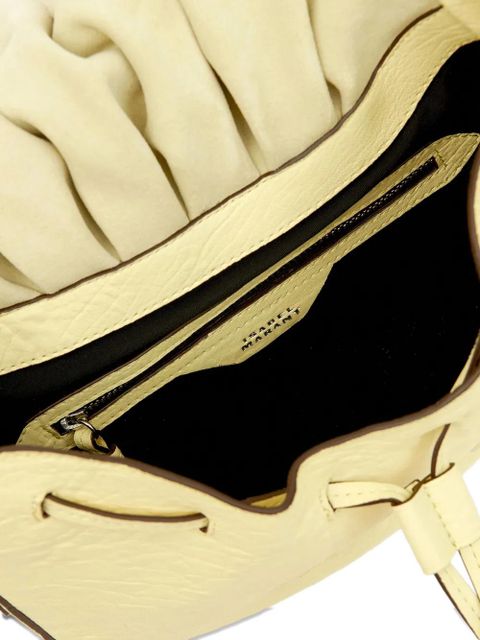 ISABEL MARANT Bolton leather crossbody bag - Yellow