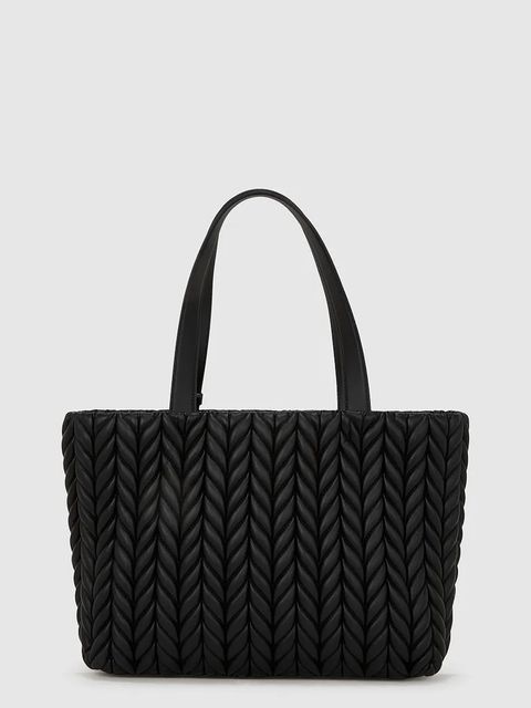 Karl Lagerfeld torebka K/WEAVE kolor czarny A4W30071