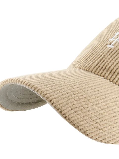 47 brand czapka sztruksowa MLB New York Mets kolor zielony B-THCBR16EWS-KHA