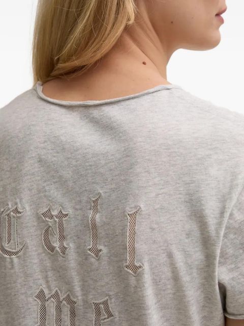 Zadig&Voltaire V-neck T-shirt - Grey