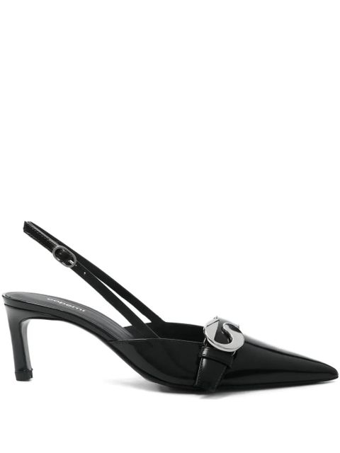 Coperni belt kitten-heels pumps - Black - zdjęcie produktu nr 1