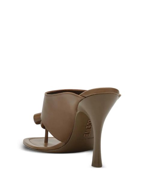 LOEWE toe-strap sandals - Brown