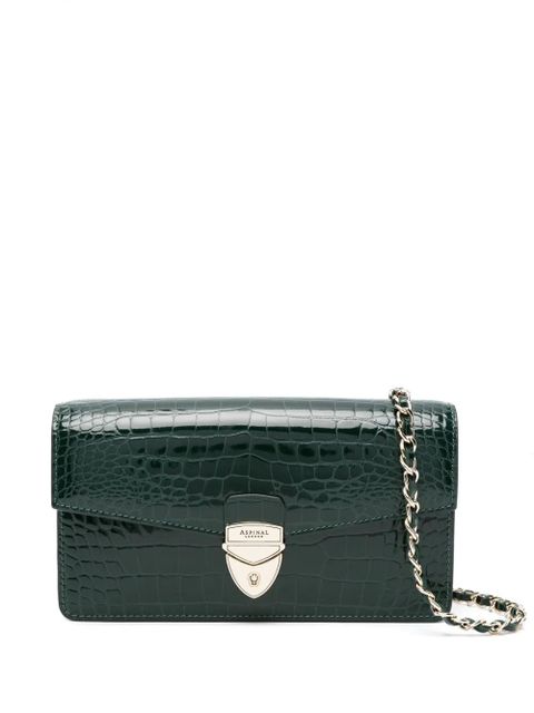 Aspinal Of London Mayfair Clutch 2 crossbody bag - Green - zdjęcie produktu nr 1