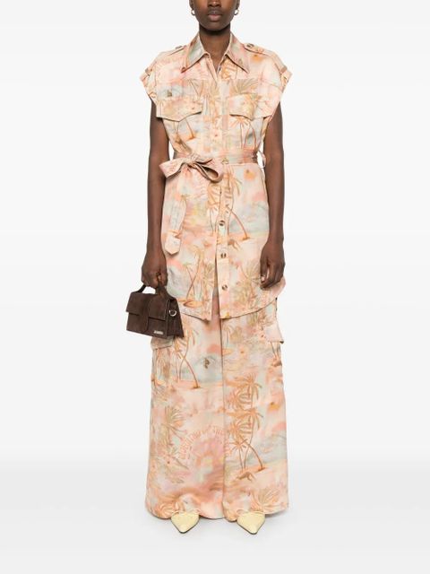 ZIMMERMANN Illuminate tunic - Orange