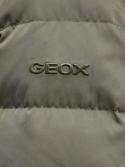 Geox kurtka puchowa BETTANIE kolor zielony zimowa W5626H T3122