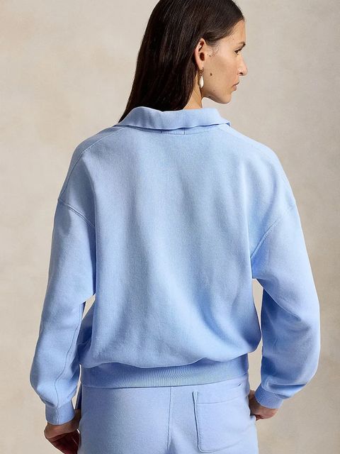 Polo Ralph Lauren bluza damska z bawełną ISLAND FLC-KNT-SWEATSHIRT - zdjęcie produktu nr 1