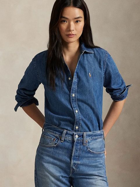 Polo Ralph Lauren koszula jeansowa - zdjęcie produktu nr 2