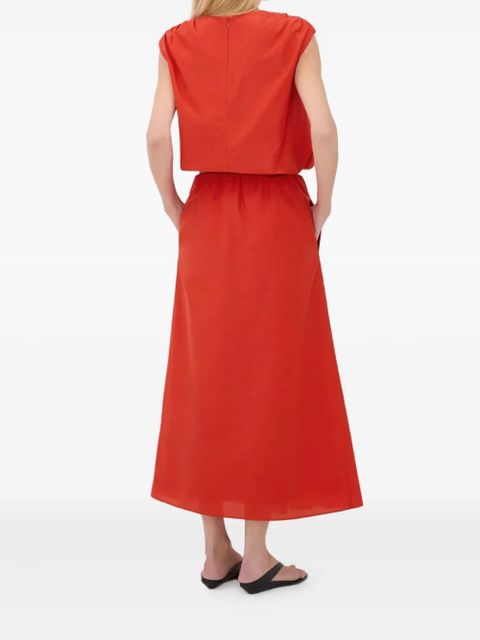 LouLou de Saison Carmen maxi skirt - Red
