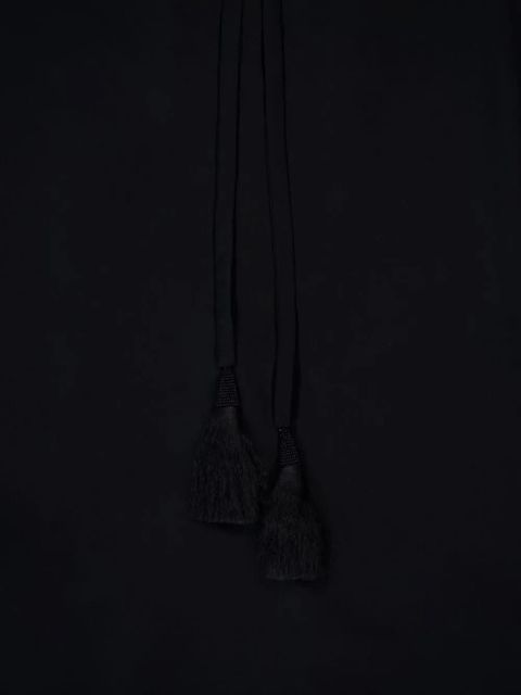 Johanna Ortiz bead-embellished maxi dress - Black