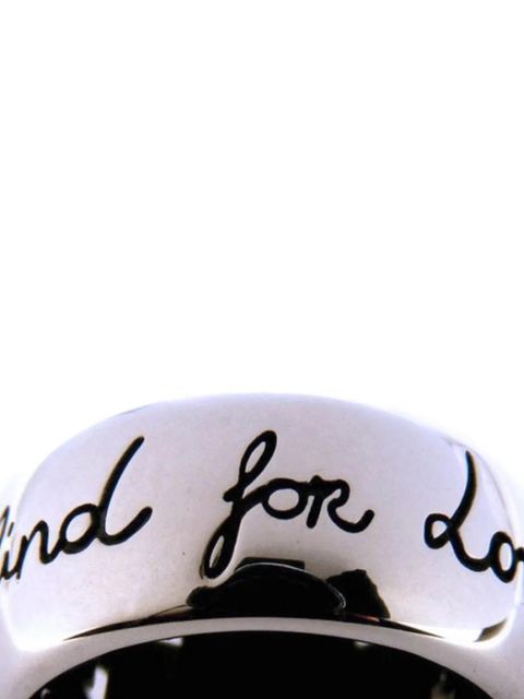 Gucci sterling silver Blind for Love ring - zdjęcie produktu nr 2