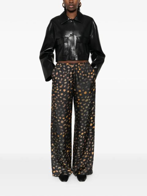 Nanushka button-fastening pocket jacket - Black - zdjęcie produktu nr 2