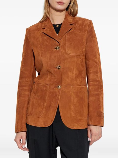 Versace suede blazer - Brown