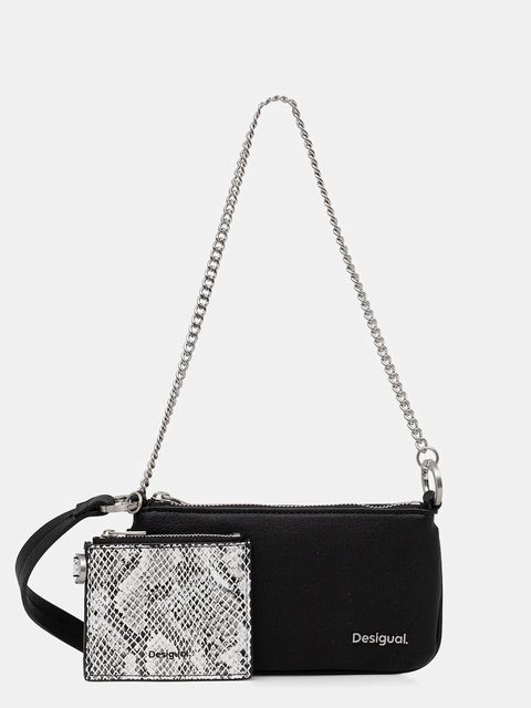 Desigual torebka 0 kolor czarny 25WAYP22 - zdjęcie produktu nr 1
