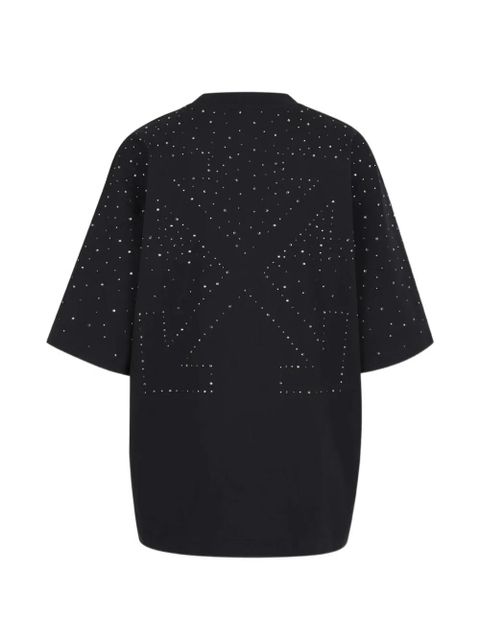 Off-White embellished logo T-shirt - Black - zdjęcie produktu nr 2