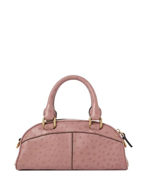 Chloé charm satchel tote bag - Pink