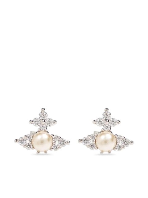 Vivienne Westwood Feodora earrings - Silver - zdjęcie produktu nr 1