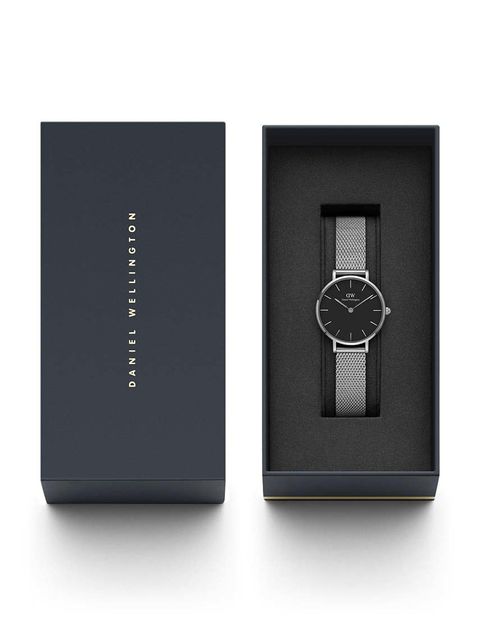 Daniel Wellington zegarek Petite 28 Sterling damski kolor srebrny - zdjęcie produktu nr 2