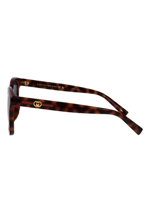 Gucci Eyewear square-frame sunglasses - Brown