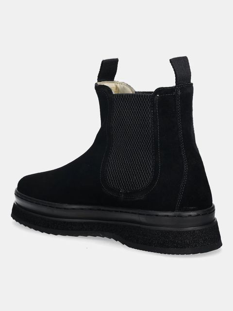 Gant sztyblety zamszowe Sistown damskie kolor czarny na platformie 31553102