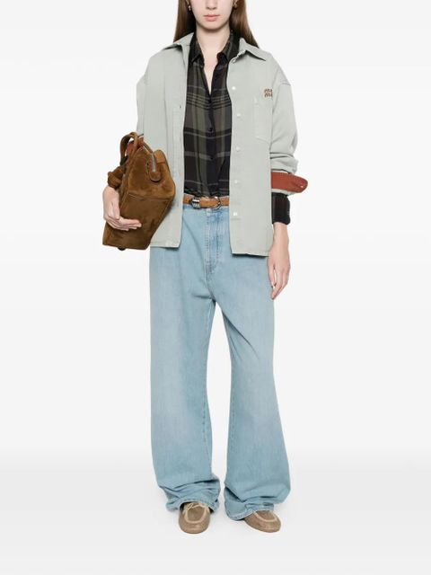 Miu Miu five pockets clear jeans - Blue - zdjęcie produktu nr 2