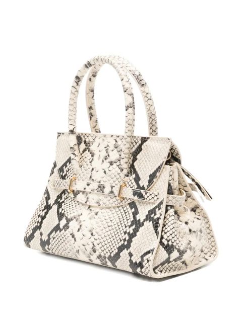 Simkhai small River snakeskin-print tote bag - Neutrals