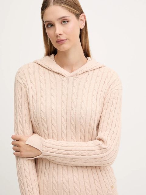 Chantelle sweter TWIST damski kolor beżowy C1A2L0