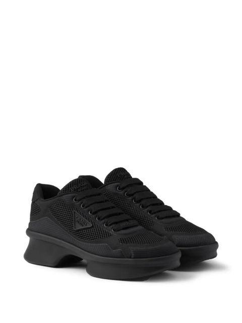 Prada logo patch trainers - Black - zdjęcie produktu nr 1